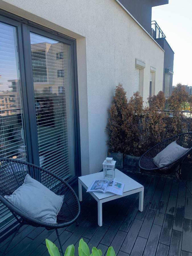 Ekskluzywny Penthouse Z Ogrodem W Centrum Lodzi 외부 사진